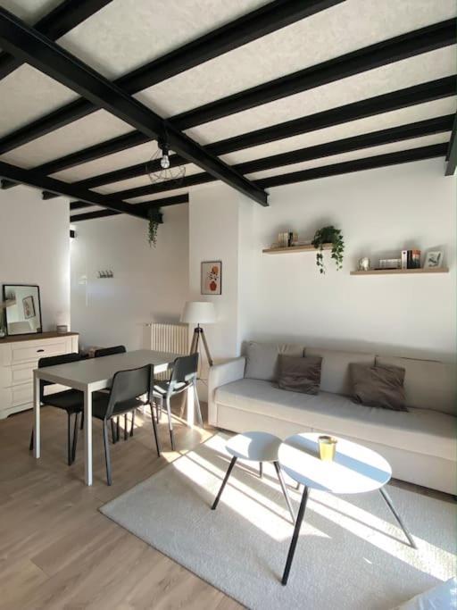 Appart Renove En Duplex Avec Terrasse Et Garage Bouleurs Extérieur photo